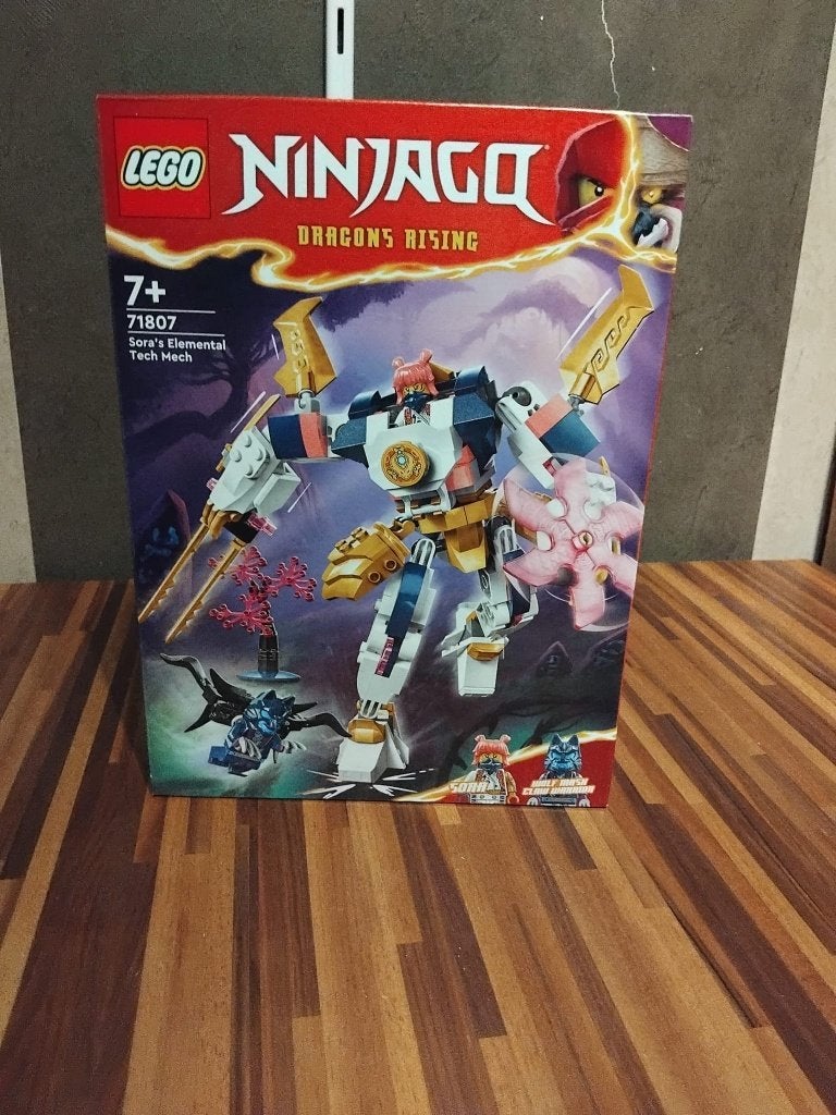 Lego Ninjago 71807 I Sora's elementaire techmecha Gloednieuw, Lego, Nieuw, Ophalen of Verzenden, Ongeopend/sealed
