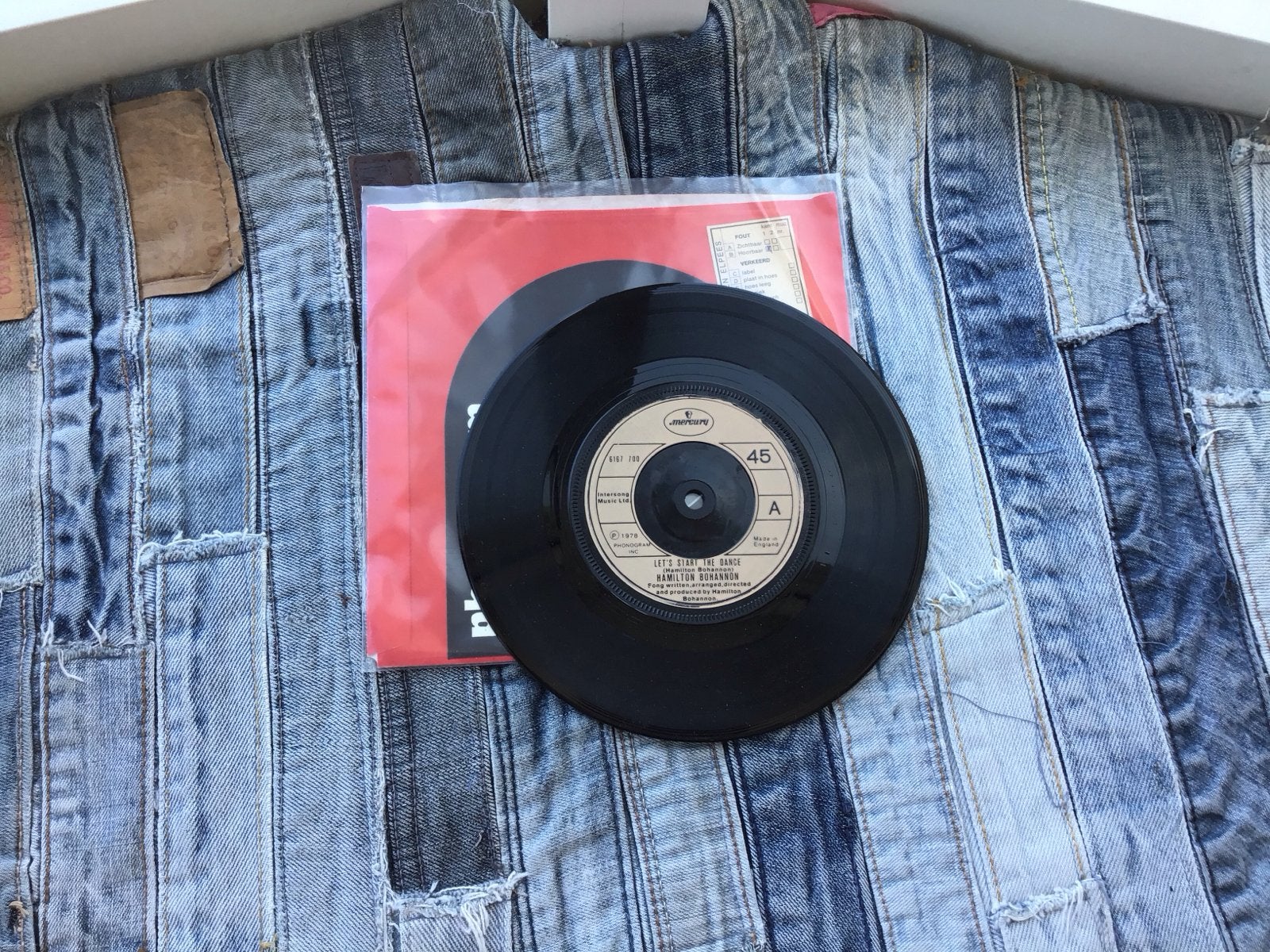 Hamilton Bohannon - Let's Start The Dance 7 inch vinyl, Cd's en Dvd's, Gebruikt, 7 inch, Ophalen of Verzenden, EP