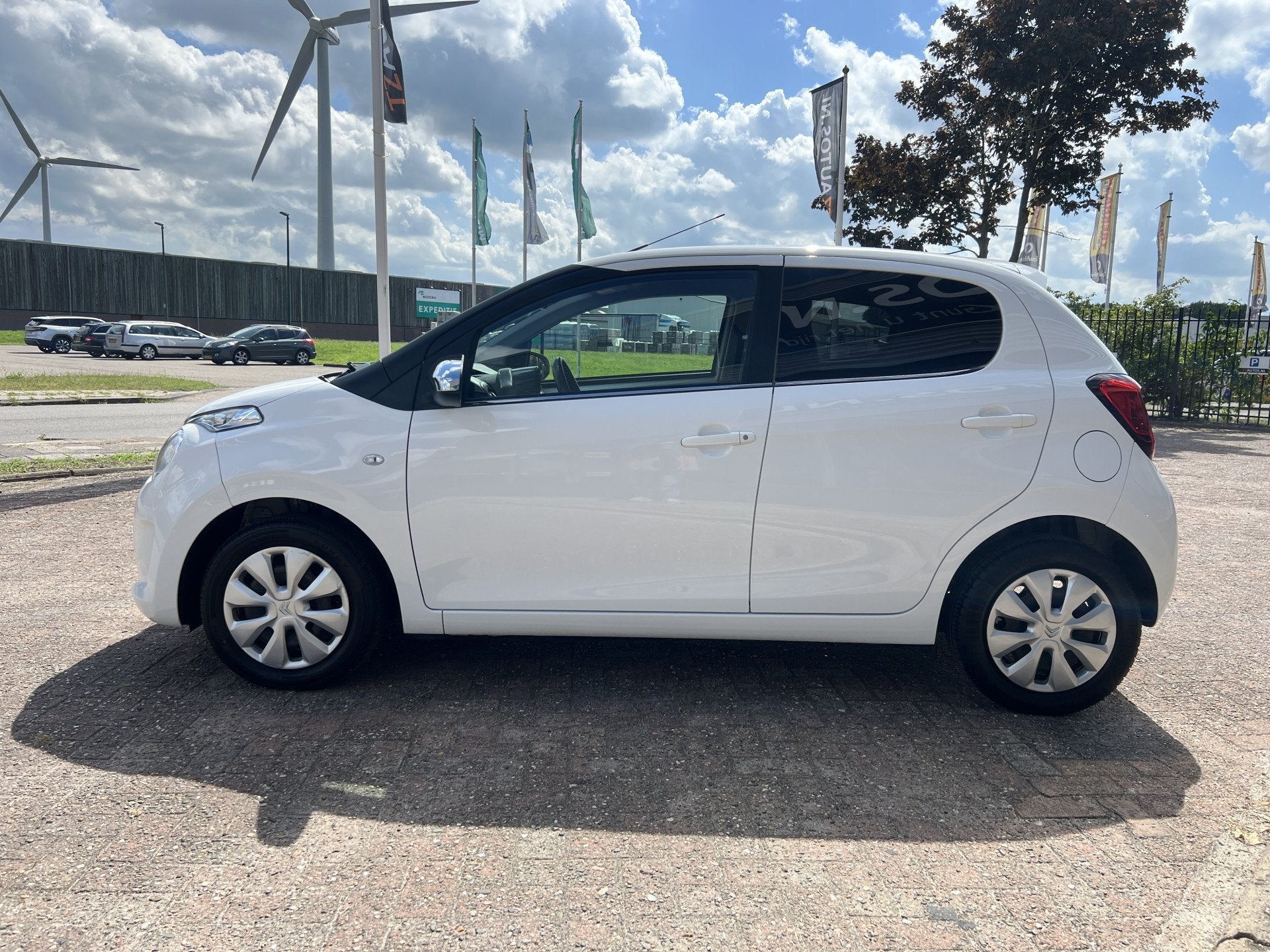 Citroën C1 1.0 VTi Feel Airco/Cruise-Controle/ 5- Deurs, Voorwielaandrijving, Stof, Gebruikt, 4 stoelen