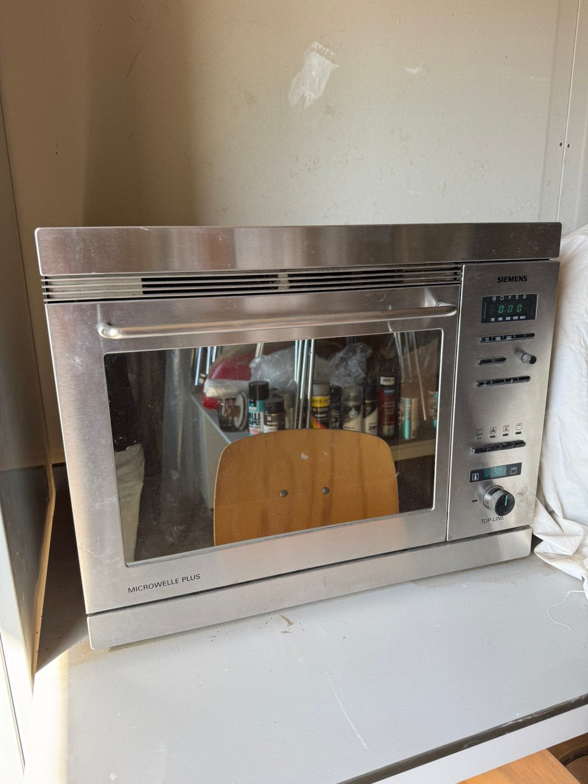 Siemens combi magnetron oven, Ophalen, Combimagnetron, Gebruikt, Inbouw