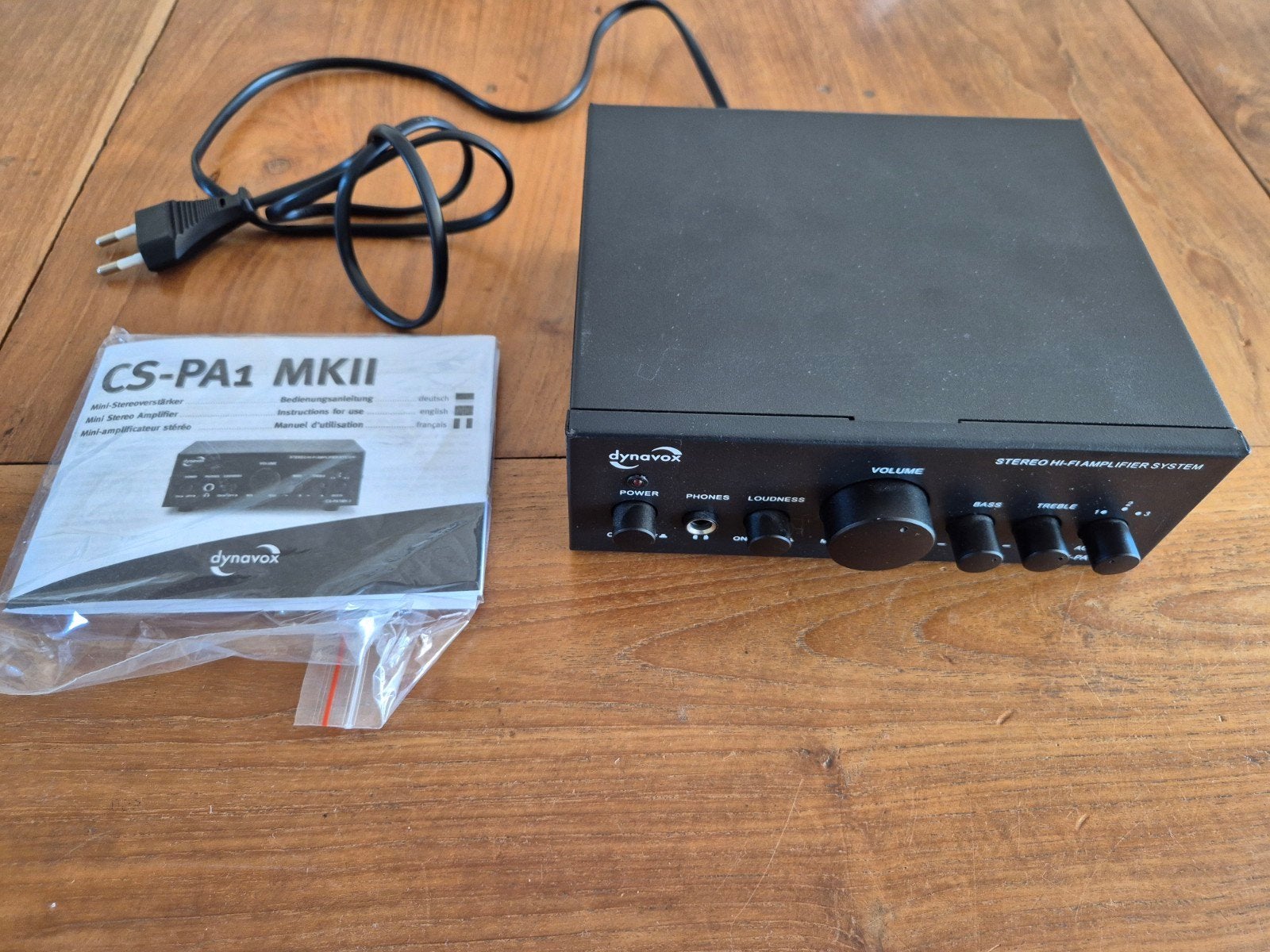 Dynavox CS-PA1 MKII Mini-Stereoversterker, Overige merken, Ophalen of Verzenden, Zo goed als nieuw, Minder dan 60 watt