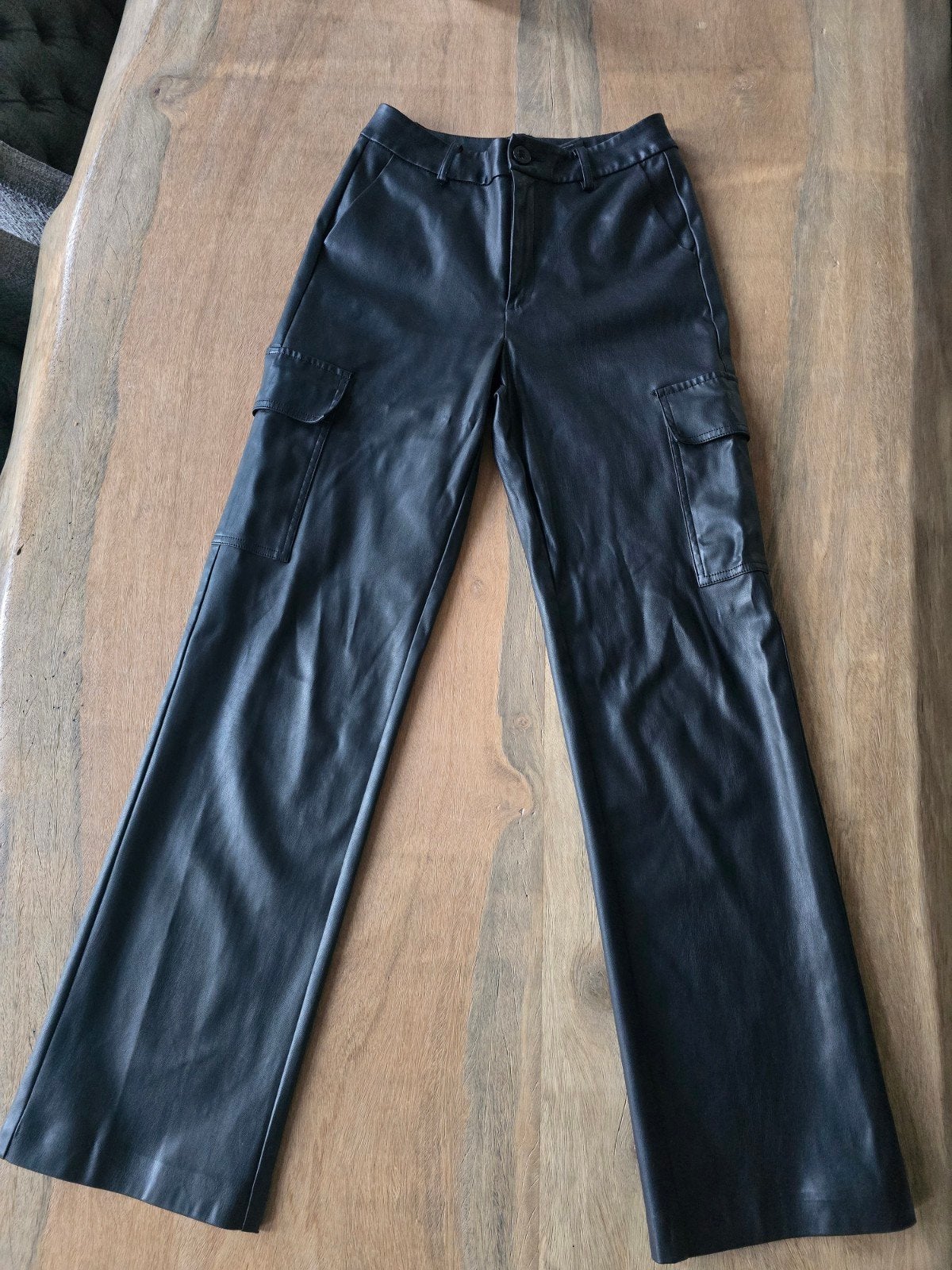 Seven Sisters Zwarte Cargo Broek Maat S, Seven Sisters, Zwart, Ophalen of Verzenden, Zo goed als nieuw