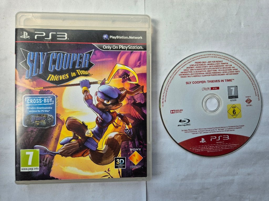 SLY COOPER thieves in time PROMO, Spelcomputers en Games, Games | Sony PlayStation 3, Avontuur en Actie, 1 speler, Ophalen of Verzenden