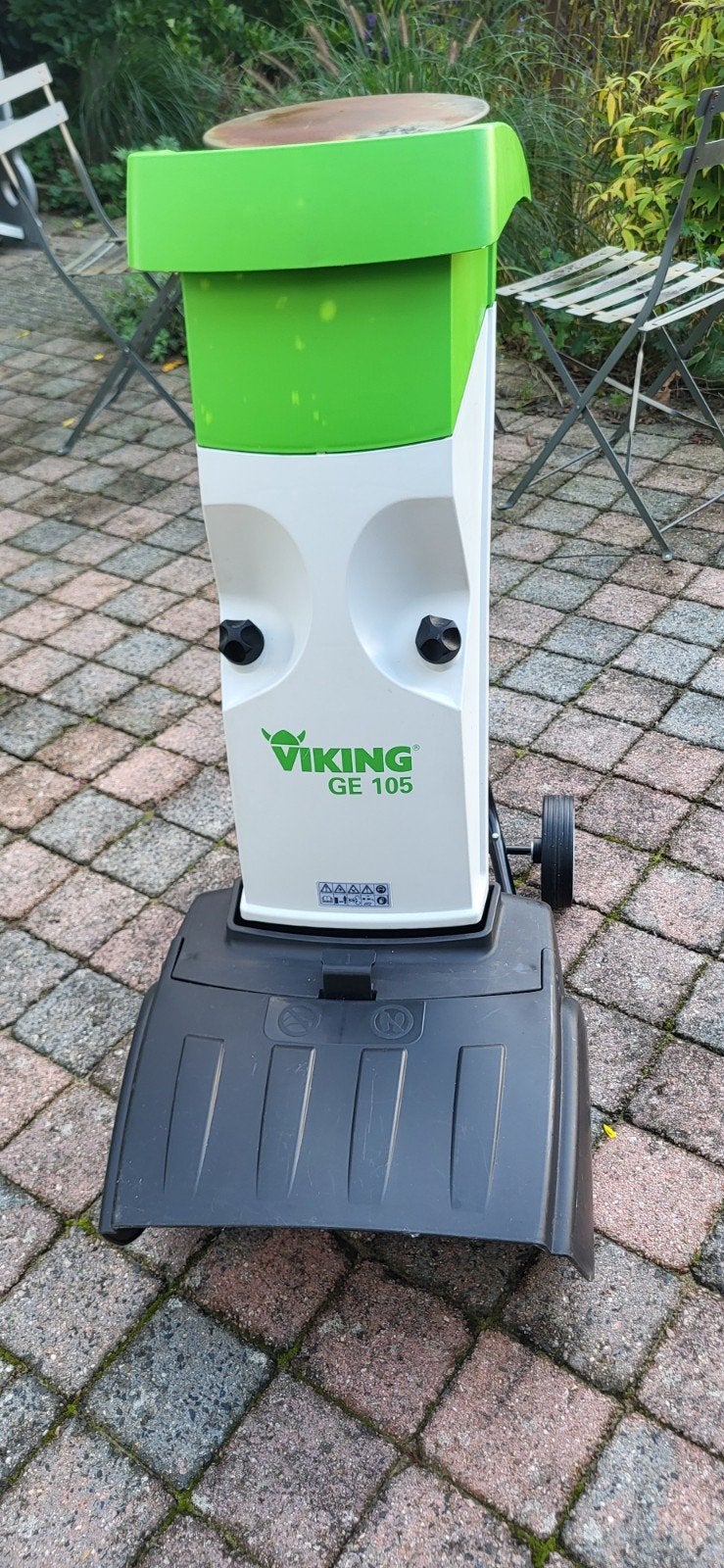 Viking GE 105 Hakselaar - Elektrisch, Zo goed als nieuw, Ophalen, Viking / Stihl GE 105, Zo goed als nieuw, Met opvangbak