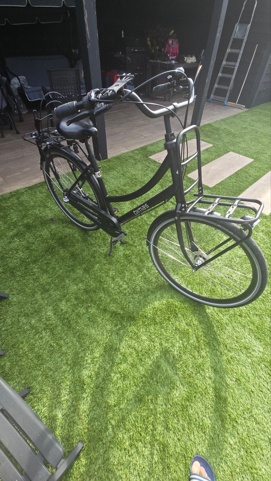 Bimas Transport fiets, Fietsen en Brommers, Ophalen, Gebruikt, Versnellingen, 56 cm of meer