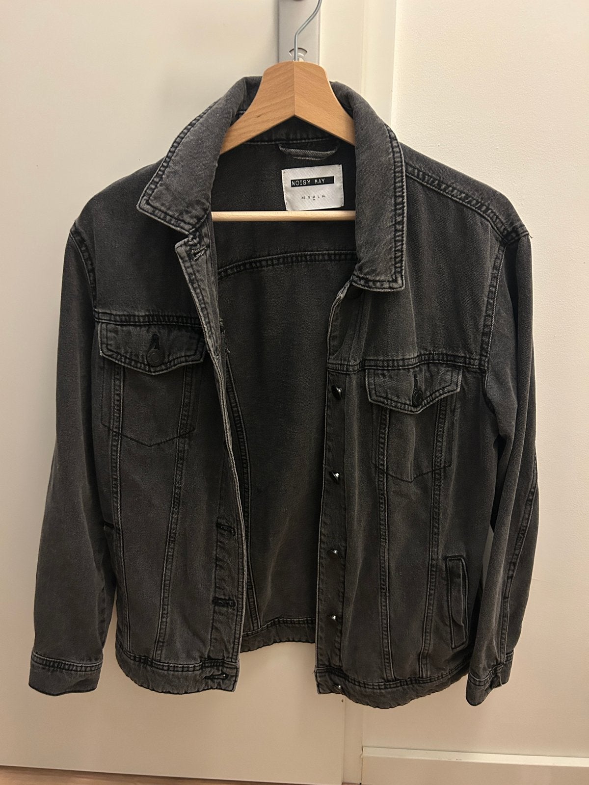 Zwarte spijkerjas, Kleding | Heren, Ophalen, Zo goed als nieuw, Zwart