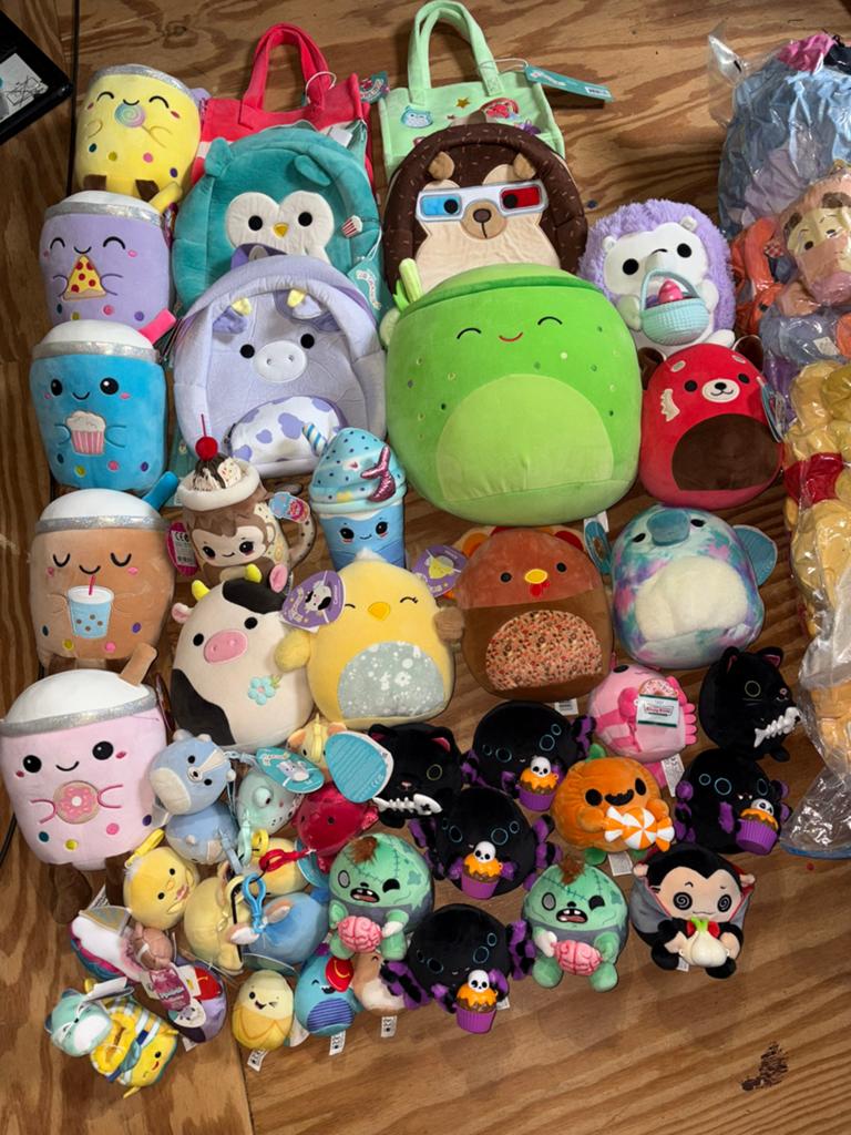Partij knuffels squishy mallow en snackles NIEUW!, Ophalen of Verzenden, Zo goed als nieuw, Overige typen