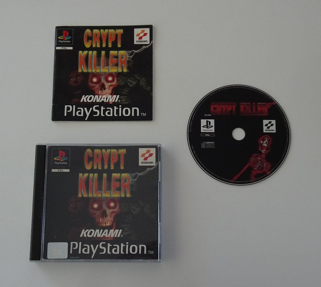 Crypt Killer compleet voor Sony PlayStation, 1 speler, Ophalen, Zo goed als nieuw, Avontuur en Actie