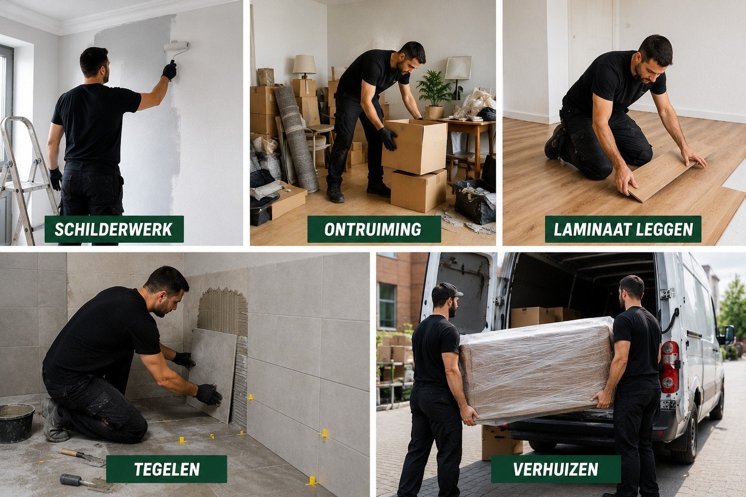 Klussers voor senioren,met betaalbare prijzen., 24-uursservice