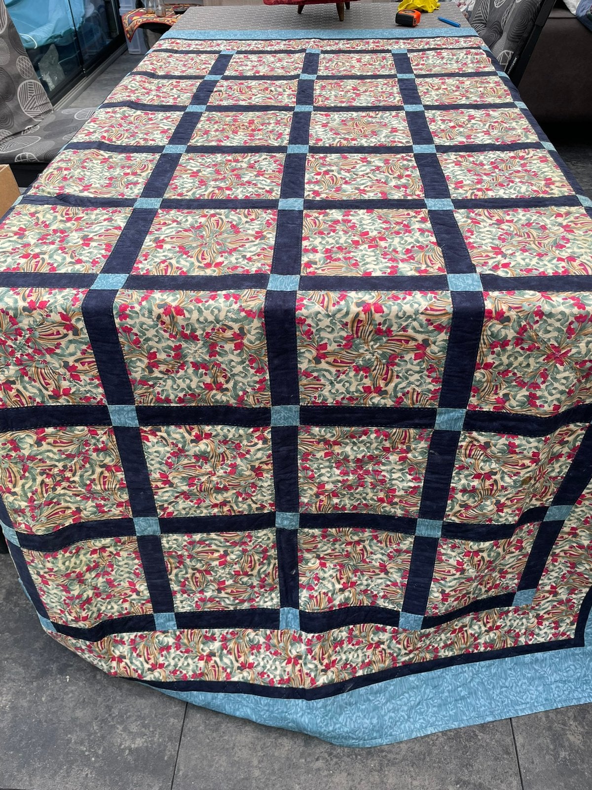 11 mooie handgemaakte quilts.  Koopje. Moet weg, Ophalen, 120 cm of meer, Zo goed als nieuw, Katoen