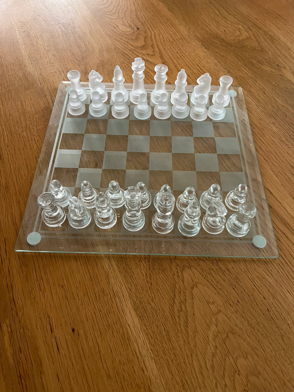 Mooi schaakspel van glas., Ophalen of Verzenden, Zo goed als nieuw