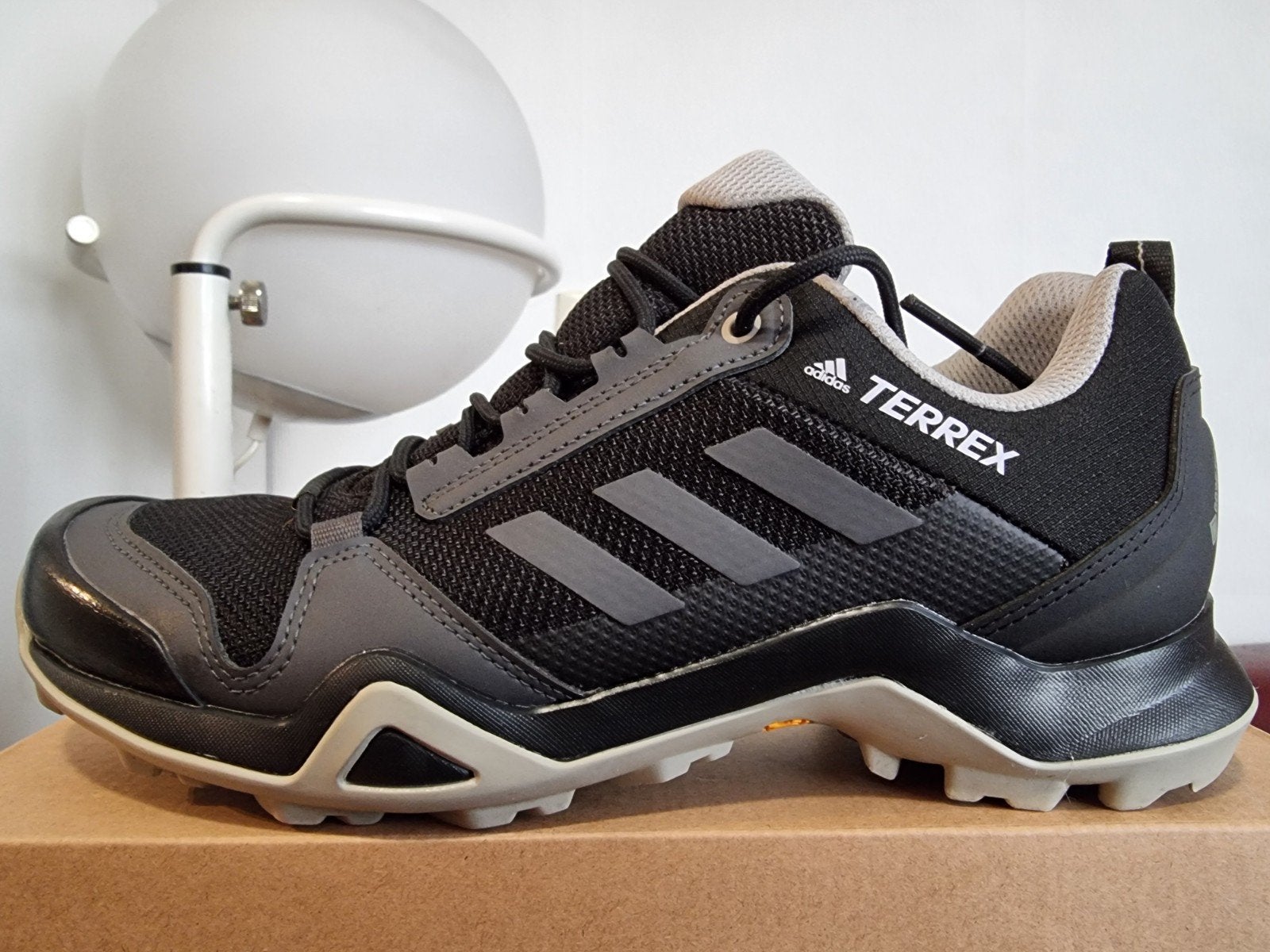 Adidas Terrex GoreTex Waterdicht Berg Wandelschoenen 40 2/3, Zwart, Wandelschoenen, Zo goed als nieuw, Verzenden