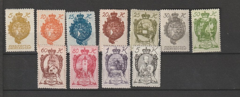TSS Kavel 220187 Liechtenstein pf  div, Ophalen, Overige landen, Postfris