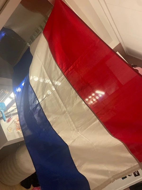 Nederlandse vlag 90x150cm, Ophalen of Verzenden, Nieuw
