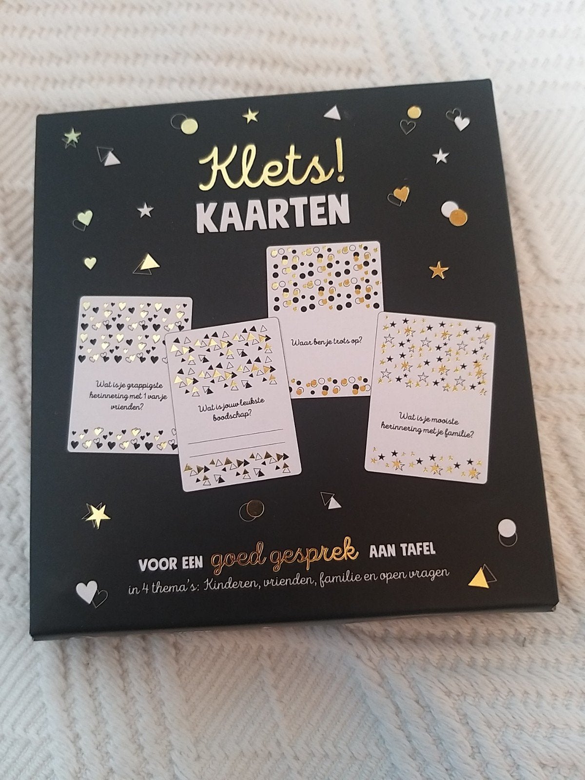 Te koop: Kletskaarten, Ophalen