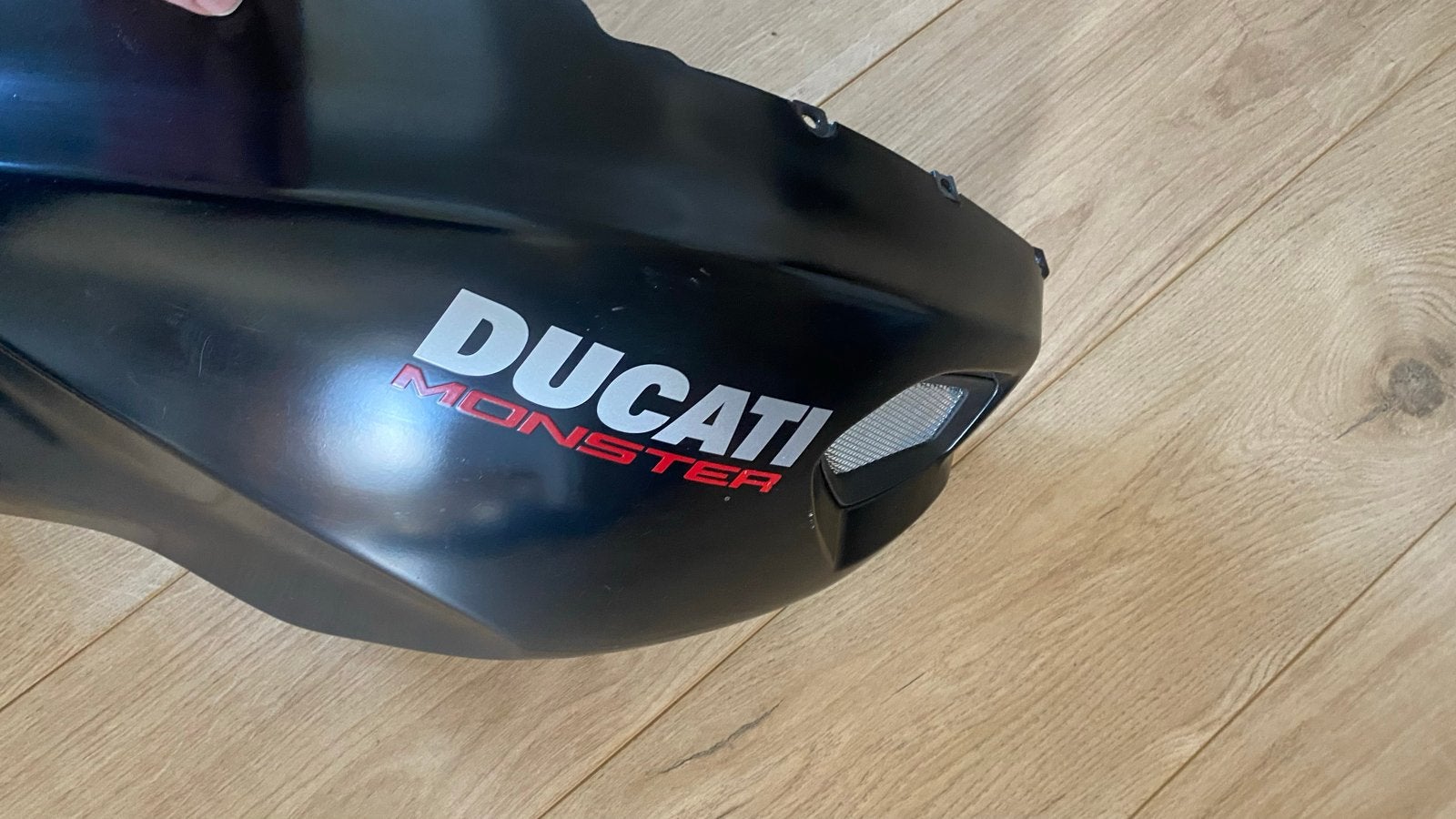 Ducati Monster 696 Tank Cover - Zwart, Ophalen of Verzenden, Gebruikt