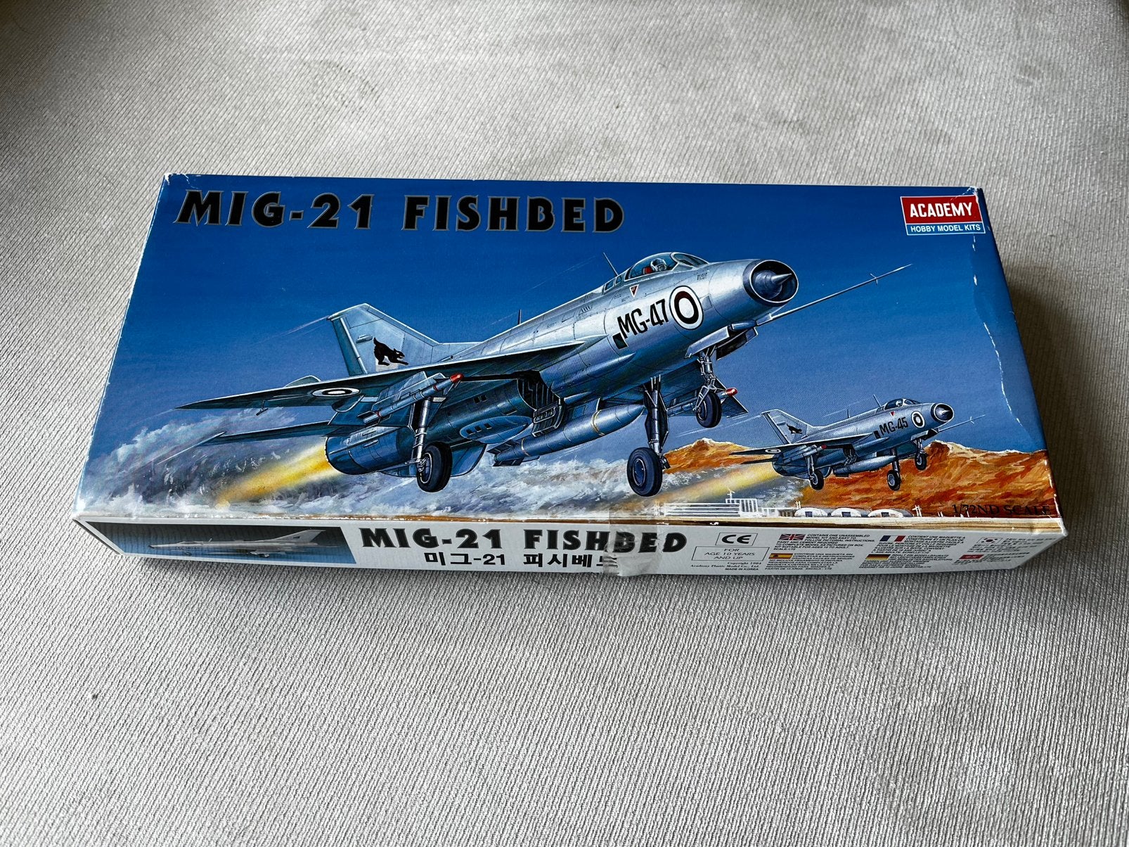 Finnish MiG-21 1:72 Academy, Overige merken, 1:72 tot 1:144, Gebruikt, Ophalen of Verzenden