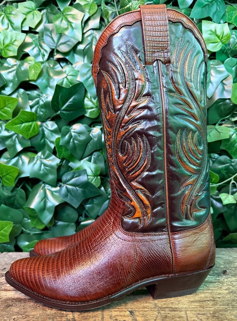 Prachtige aparte vintage leren laarzen van Sendra , maat 41, Bruin, Nieuw, Ophalen of Verzenden, Sendra