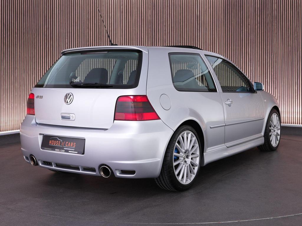 Volkswagen Golf R32 3.2 V6 HANDGESCHAKELD |Orgineel Nederlan, Auto's, Zwart, Bedrijf, Handgeschakeld, Vierwielaandrijving