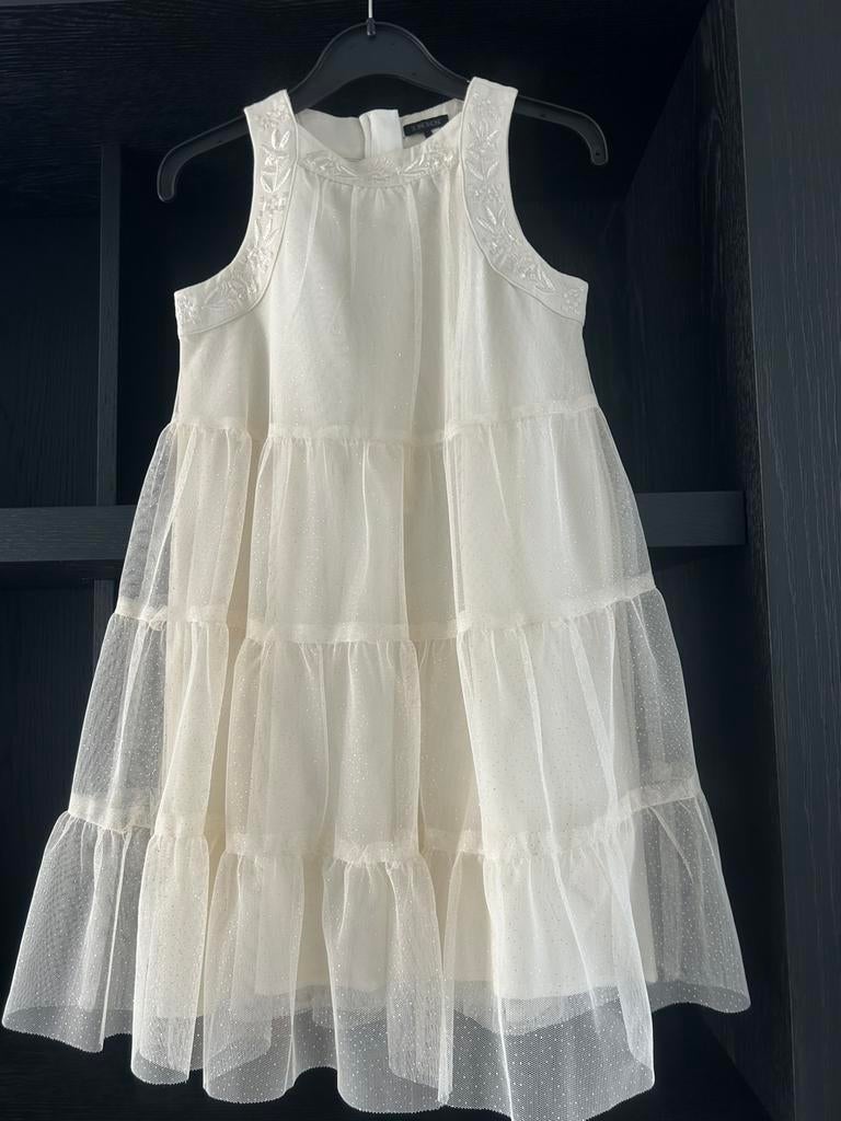 prachtige feestjurkje met jasje.Merk IKKS ., Kleding | Dames, Carnavalskleding en Feestkleding, Ophalen of Verzenden, Zo goed als nieuw