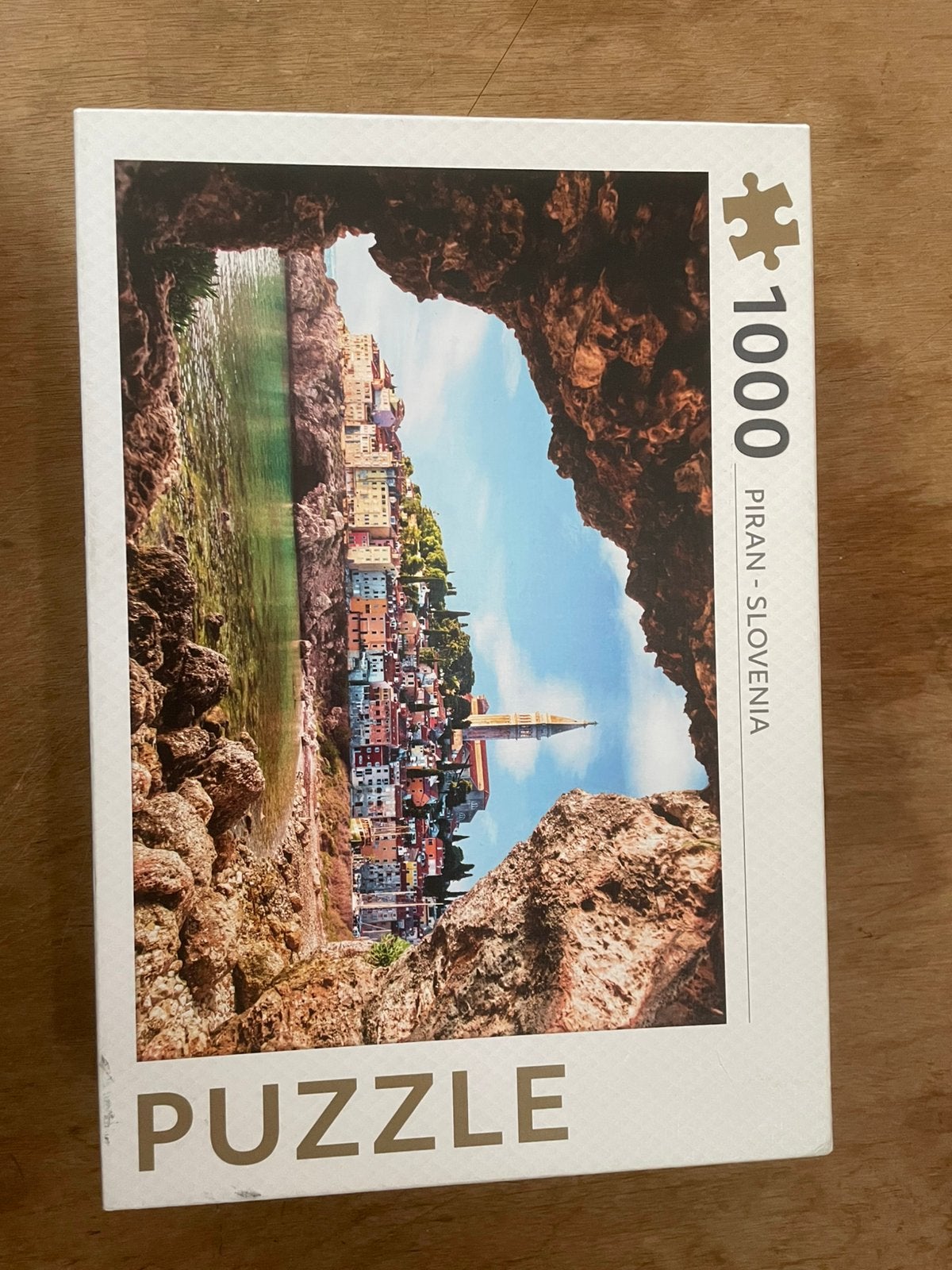 Puzzel Piran Slovenia 1000 stukjes, Ophalen, 500 t/m 1500 stukjes, Zo goed als nieuw