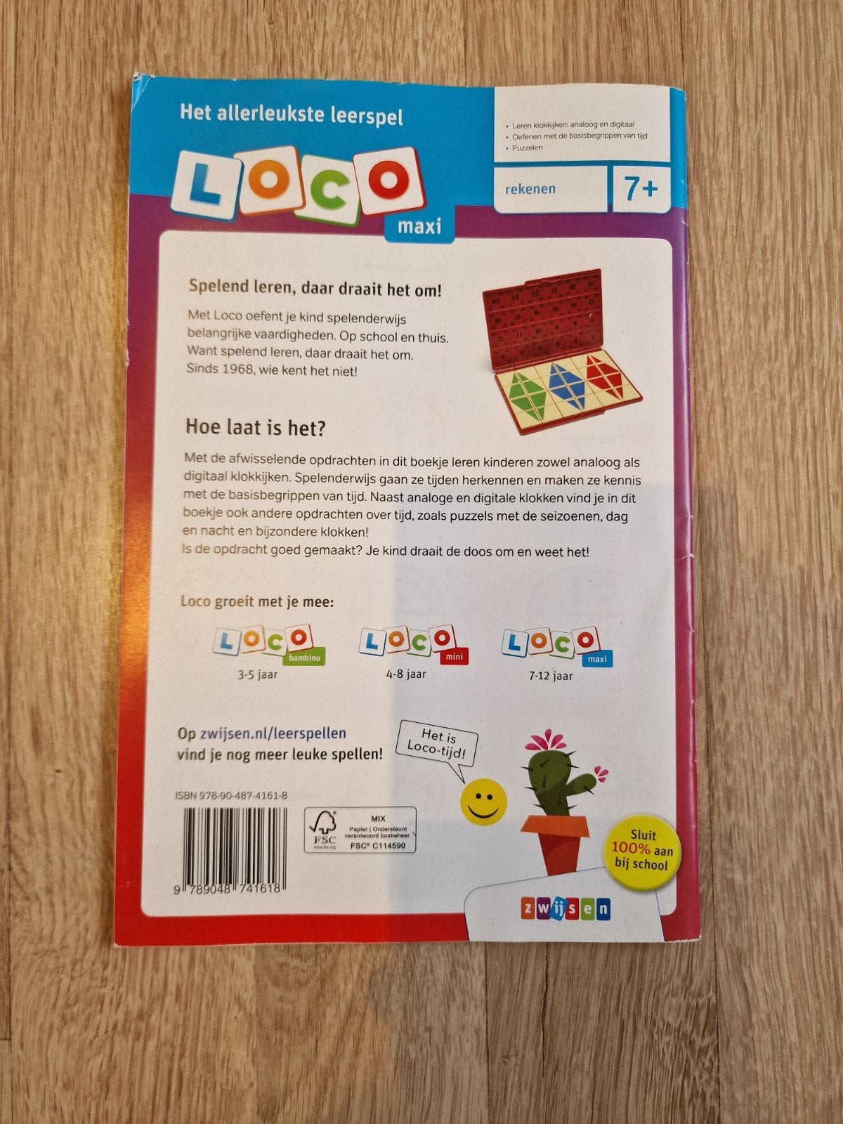 Loco Maxi - ik leer klokkijken, Ophalen of Verzenden, Zo goed als nieuw, Taal en Lezen