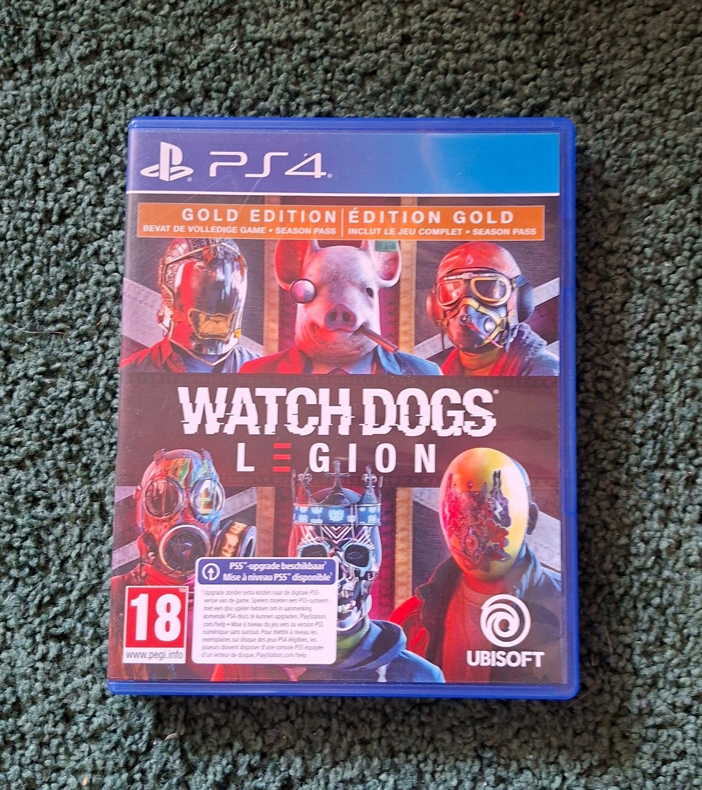 Watch Dogs Legion Gold Edition PS4 (met PS5 upgrade), Avontuur en Actie, Online, Vanaf 18 jaar, 1 speler