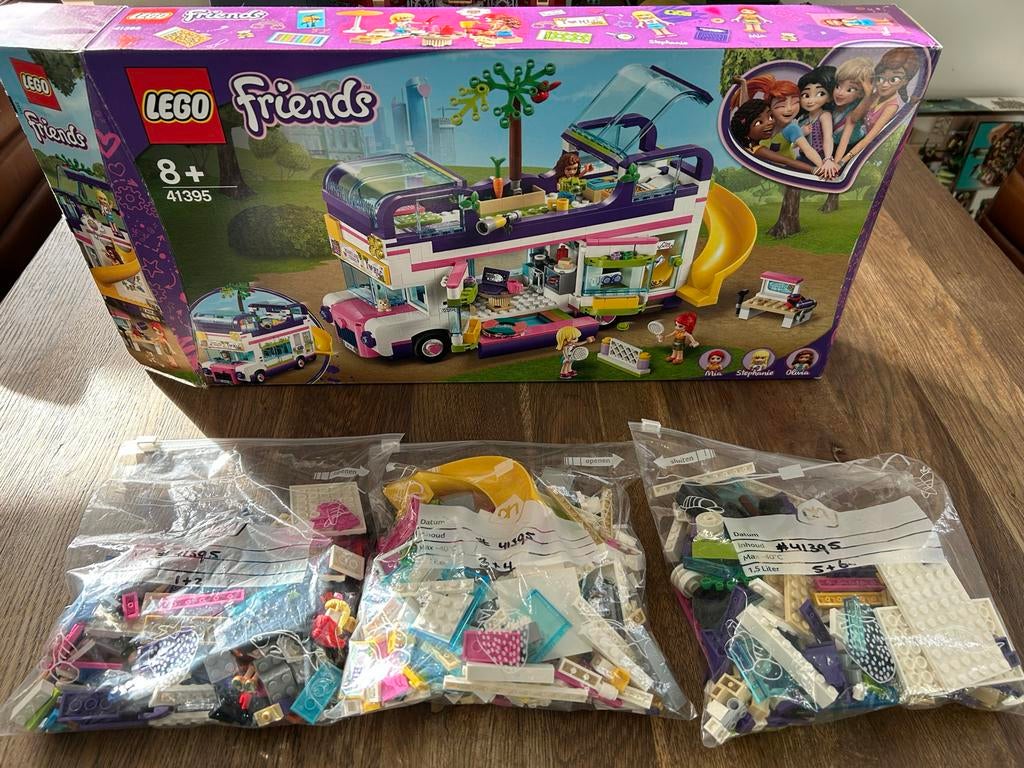 Lego Friends 41395 Vriendschapsbus - Onderdelen, Ophalen of Verzenden, Zo goed als nieuw, Overige typen