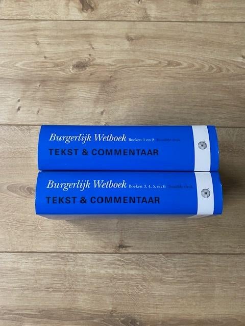 Burgelijk Wetboek Tekst & Commentaar 1 tm 6 - twaalfde druk, Ophalen, Nieuw, WO, Wolters Kluwer
