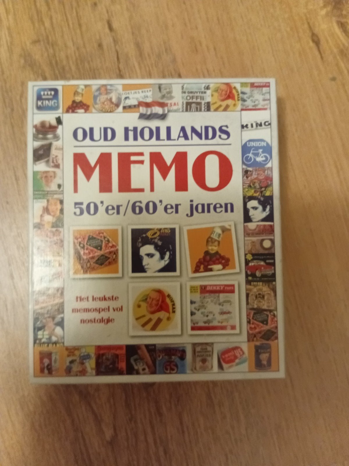 Oud Hollands Memo 50'er/60'er jaren - Nostalgisch Memospel, Hobby en Vrije tijd, Gezelschapsspellen | Overige, Vijf spelers of meer