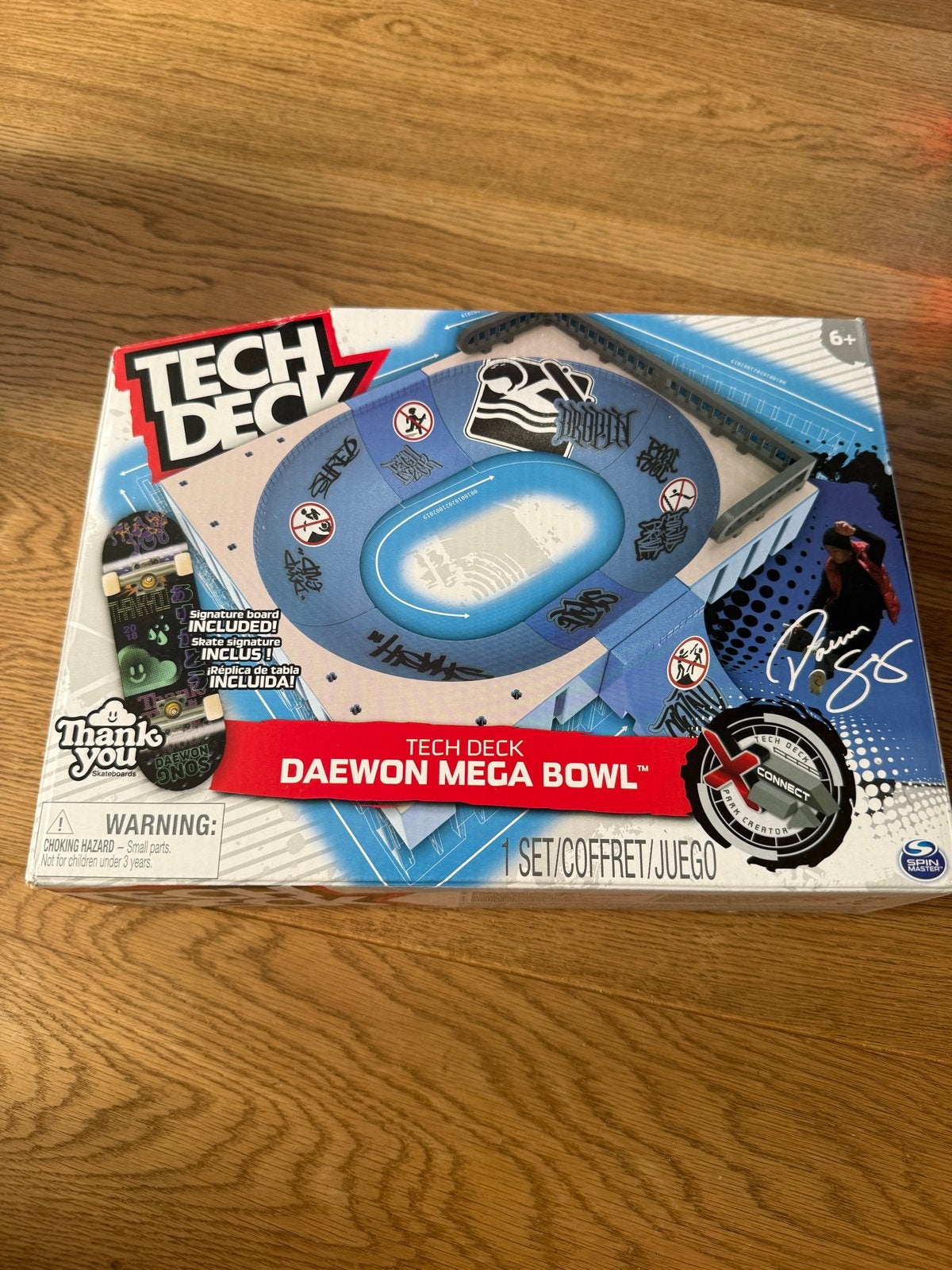 Tech Deck Daewon Song Mega Bowl Skateboard Speelset, Ophalen of Verzenden, Zo goed als nieuw, Jongen of Meisje