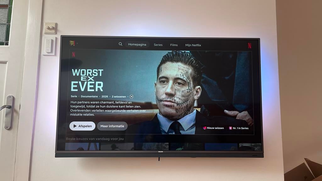 Philips 55PUS7502 - 55 inch - 4K Smart TV- Ambilight - 122hz, Ophalen, Philips, LED, 120 Hz