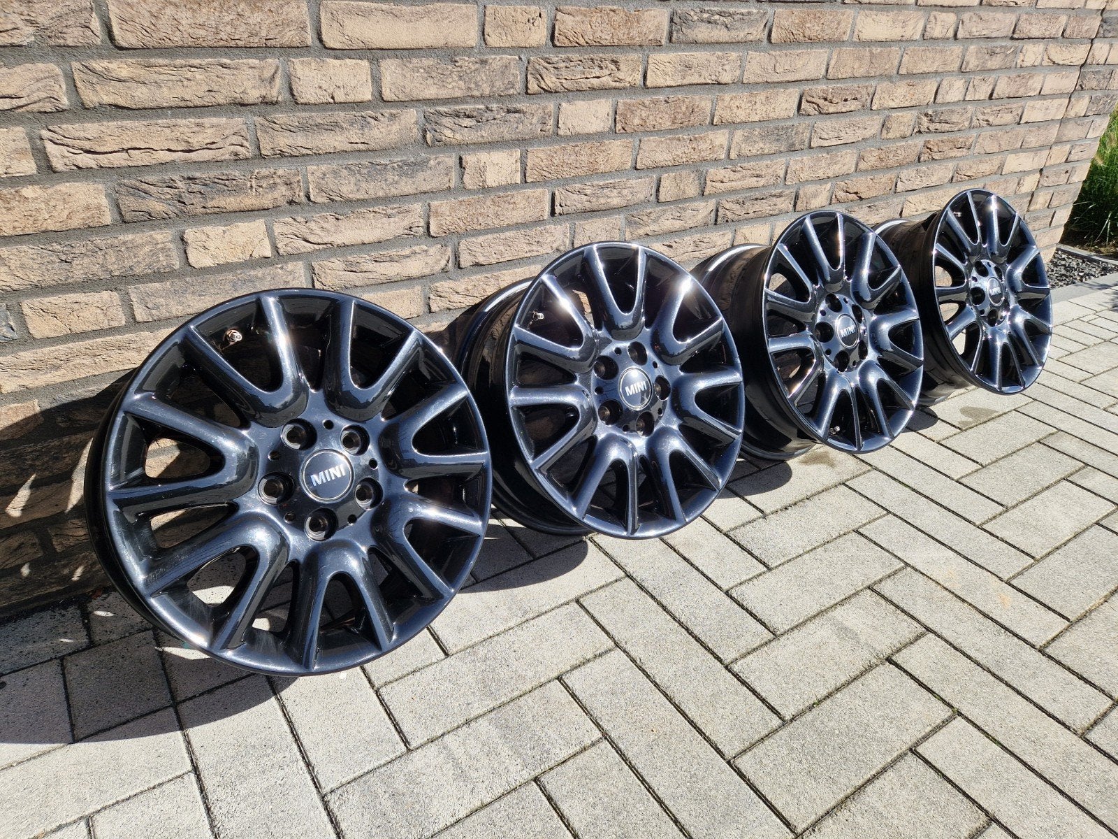 4 Mini 16 inch velgen met sensoren, Auto-onderdelen, Ophalen, Gebruikt, Velg(en), 16 inch