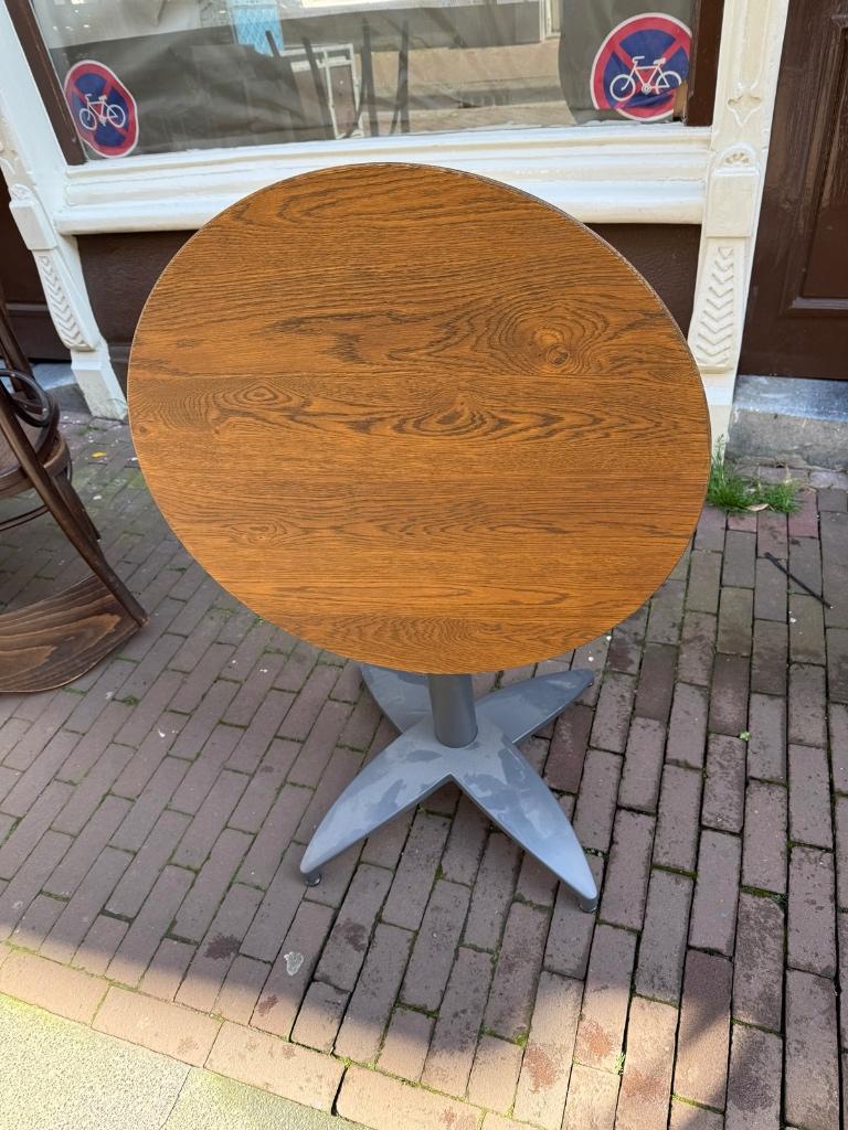 3 opklapbare Horecatafels met eiken blad, Ophalen, Nieuw