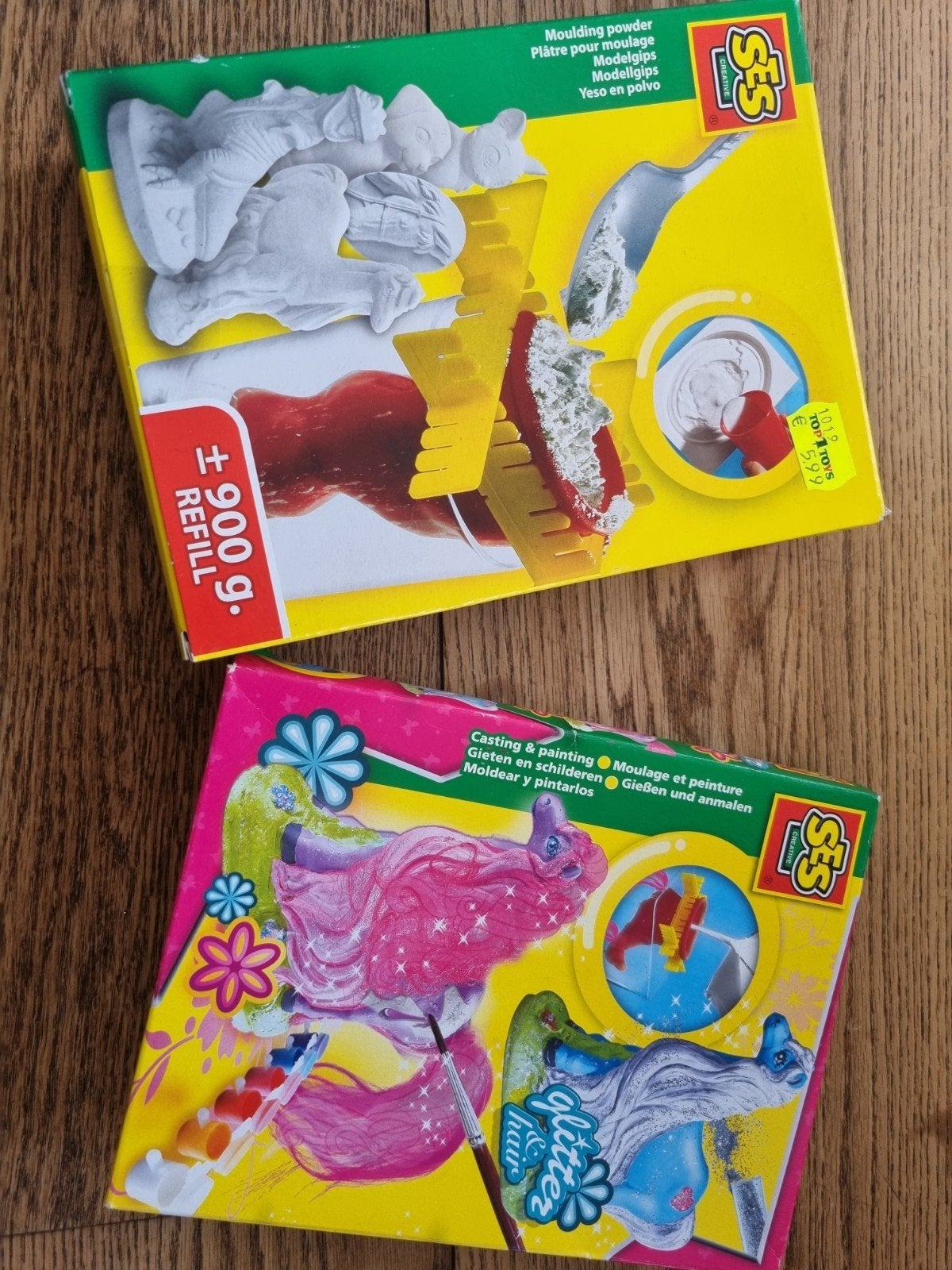 SES Creative Giet- en Schilderset met Navulling, Fantasie, Nieuw, Meerkleurig, Ophalen of Verzenden