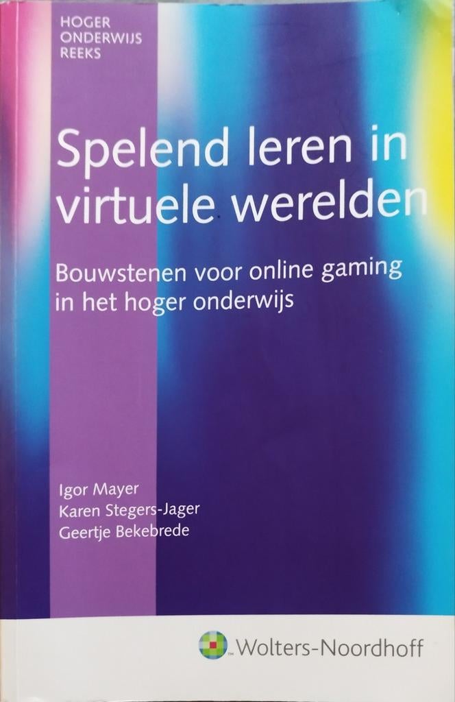 Spelend leren in virtuele werelden, Ophalen of Verzenden, Alpha, HBO