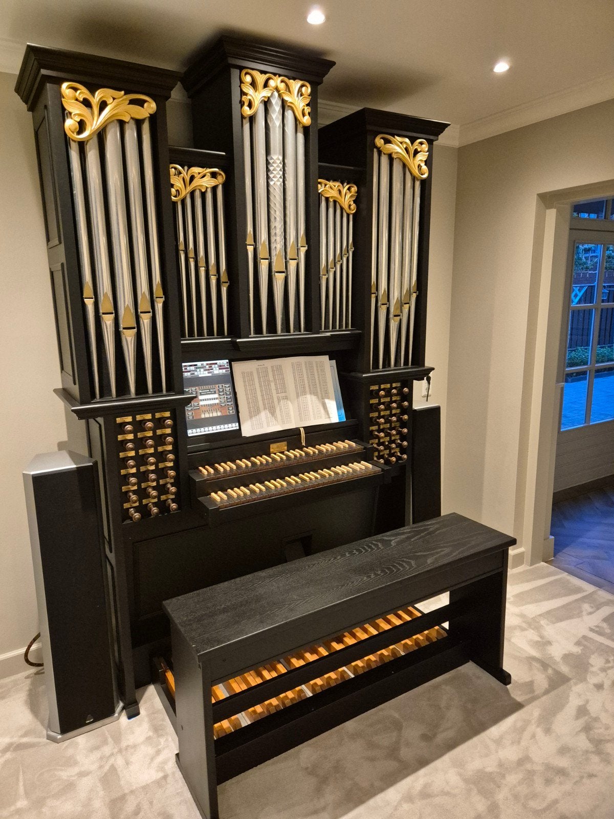 Prachtig Monarke orgel, hauptwerk, Sweelinq, Ophalen of Verzenden, Gebruikt, 2 klavieren, Orgel