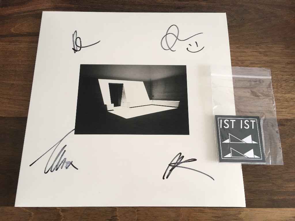Vinyl LP Ist Ist Architecture incl StickerSet GESIGNEERD NEW, LP, Ophalen of Verzenden, 12 inch, Inclusief binnenhoes