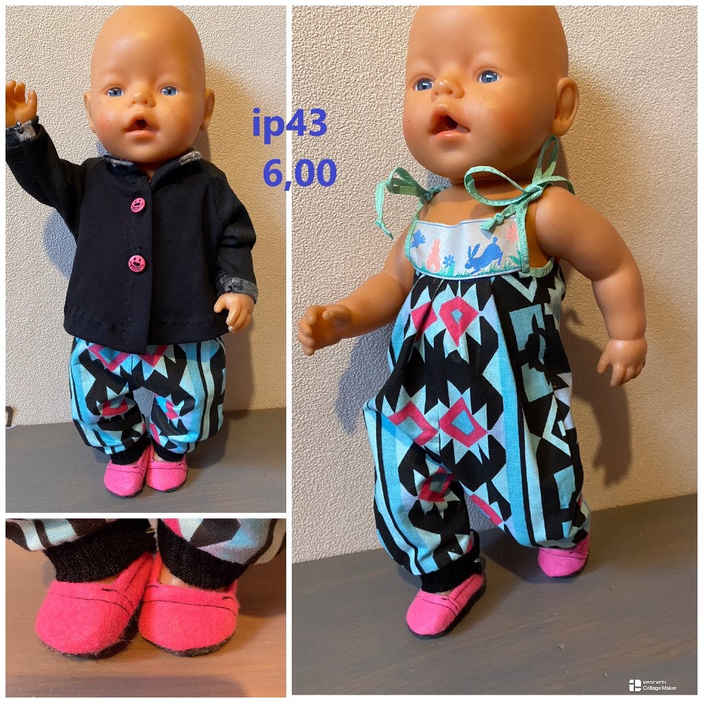 Poppenkleertjes baby born. Set. Opbrengst KiKa., Ophalen of Verzenden, Nieuw, Babypop