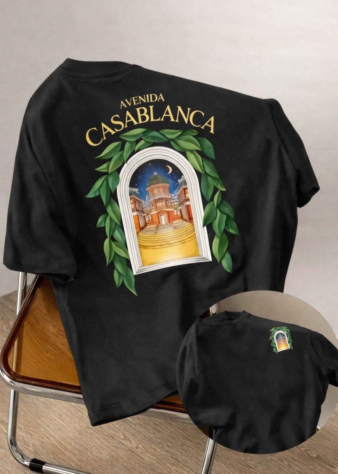 Casablanca Fantasy Gate Print T-shirts 2026! Alle maten!!, Kleding | Heren, T-shirts, Casablanca, Overige kleuren, Nieuw, Overige maten