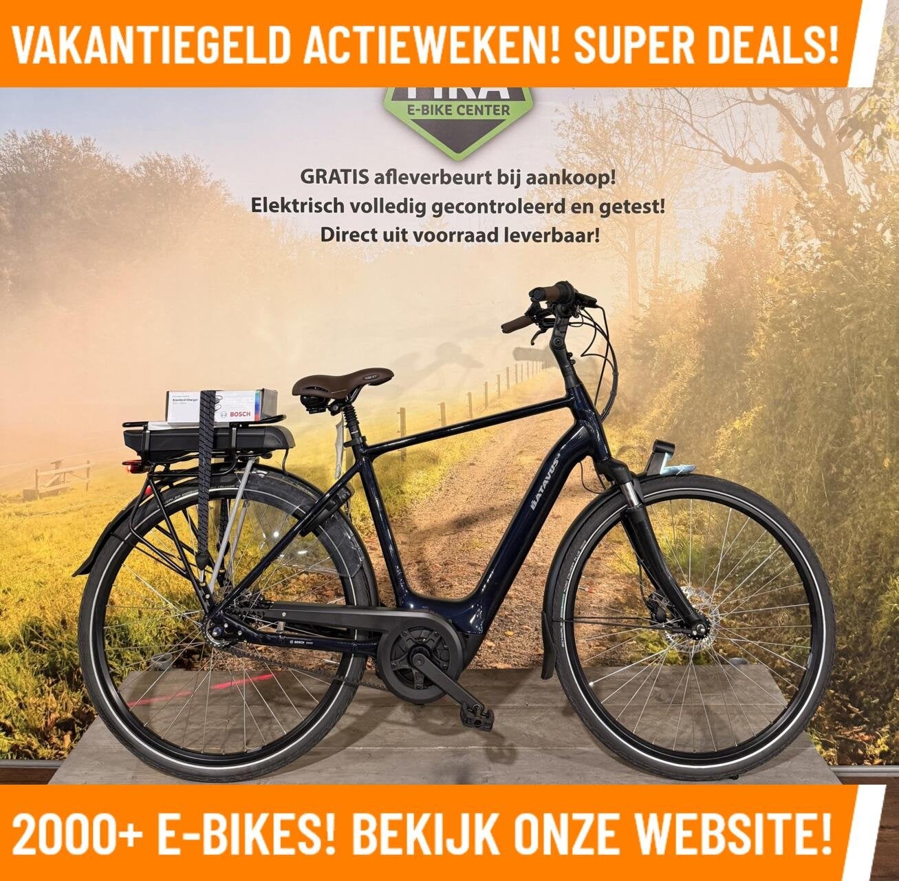 OVERAL KORTING BIJ MRA OP ALLE ELEKTRISCHE FIETSEN OPRUIMING, Fietsen en Brommers, Batavus