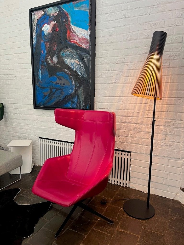 Moroso Fauteuil Take a line for a walk - Haberli, Ophalen, Gebruikt, Moderne design - klassieker by Alfredo Häberli, 75 tot 100 cm