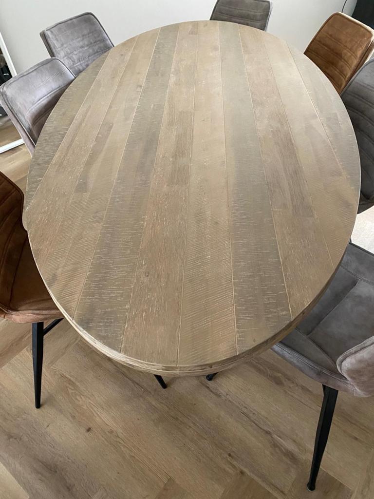Pronto Robusto Salontafel, tv kast en eettafel, Huis en Inrichting, Ophalen, Gebruikt, 50 tot 100 cm, Vijf personen of meer