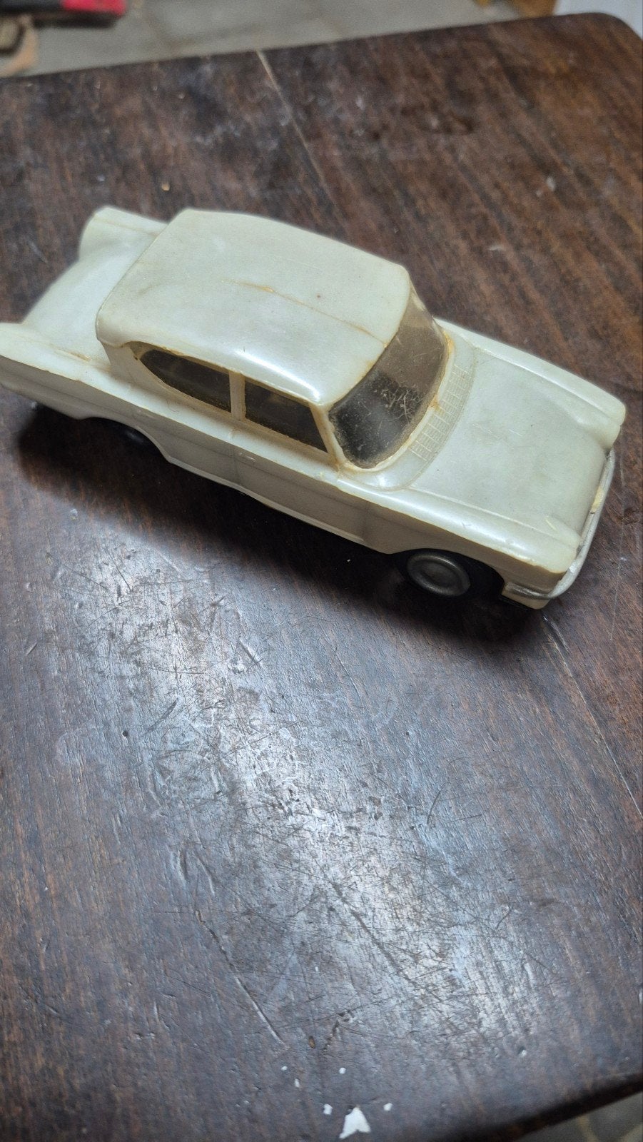 Vintage Speelgoedauto - Gemaakt in Hong Kong - Nr. 319, Ophalen of Verzenden, Gebruikt
