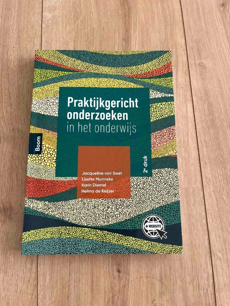 Praktijkgericht onderzoek in het onderwijs (2e druk), Boom, Zo goed als nieuw, Beta, HBO