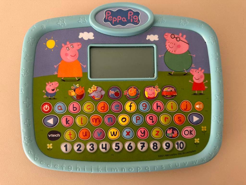 VTech Peppa Pig Leerlaptop - Educatief Speelgoed, Ophalen, Gebruikt, Taal en Lezen, Met geluid