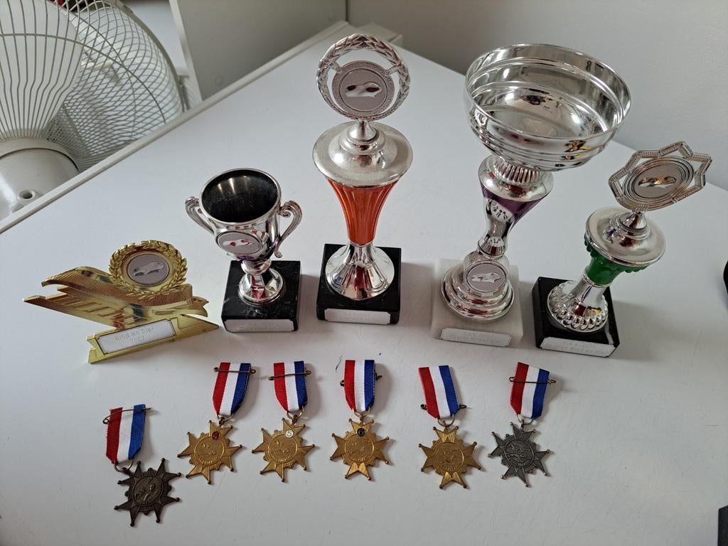 Sportbekers  / prijzen en medailles, Sport en Fitness, Overige Sport en Fitness, Ophalen of Verzenden