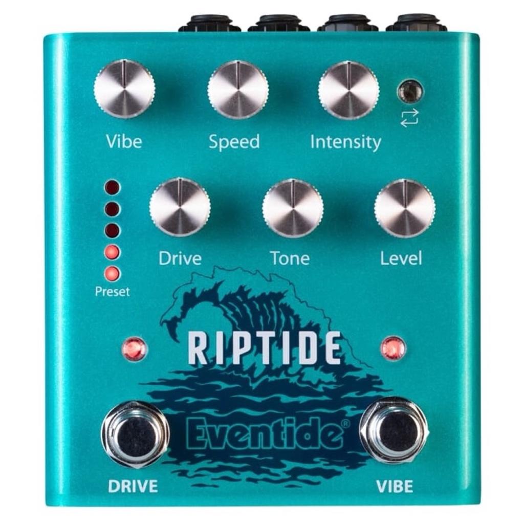 Eventide Riptide Stereo Dual-voice Drive en Uni-Vibe Pedaal, Muziek en Instrumenten, Effecten, Multi-effect, Eventide, Nieuw, Ophalen of Verzenden