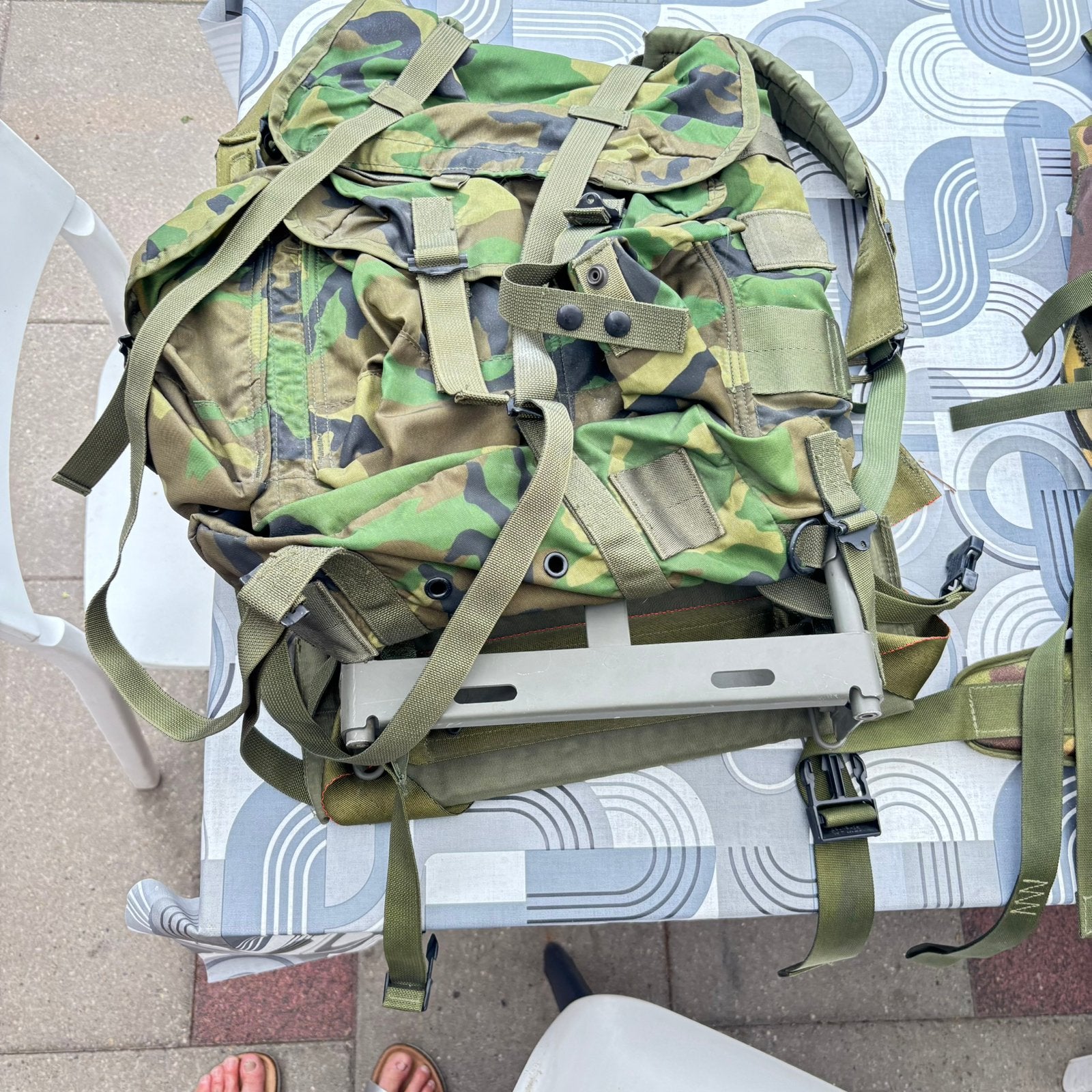 Rugzak met ijzer frame militaria, Ophalen, Landmacht, Nederland, Overige typen