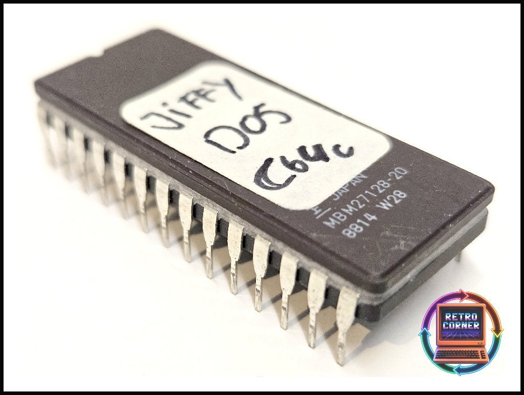 Commodore 64 C64 C64C Jiffy DOS UV Eprom werkend getest, Computers en Software, Vintage Computers, Verzenden, Commodore C 64